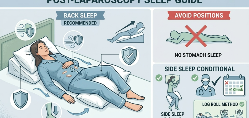 Best Way to Sleep After Laparoscopic Surgery