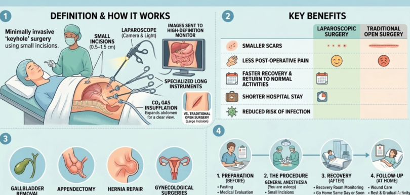 Laparoscopic surgery