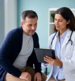 Doctor discussing a reconstructive treatment plan with a patient at Ethos Hospital, Kota